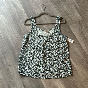 NWT Old Navy Size Small Floral Crepe Cami Top